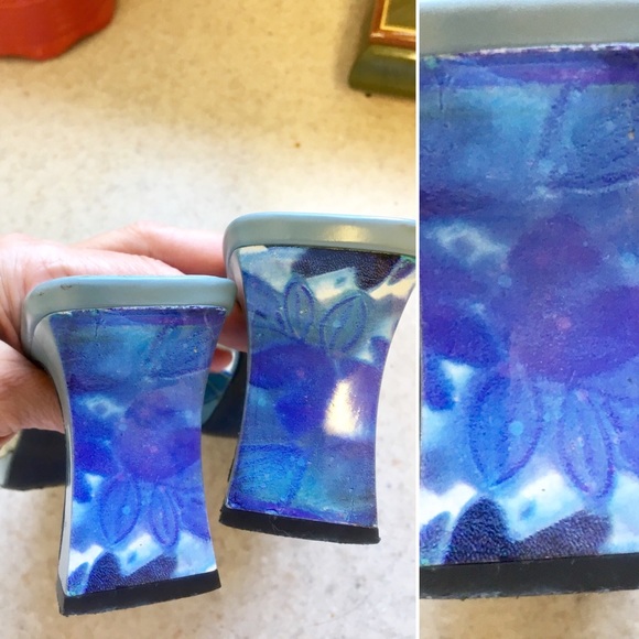 Gorgeous Via Spiga floral patent leather heels! - Picture 4 of 8